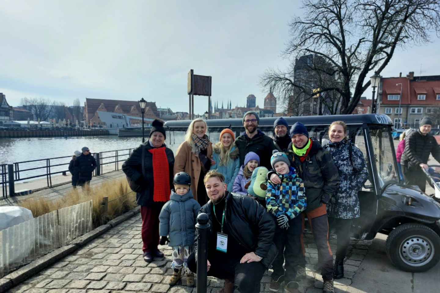 格但斯克高尔夫车城市观光之旅：60分钟现场导游体验