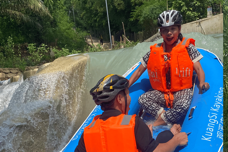 Kuang Si vattenfall, Laos, River Rafting Enkelbiljett