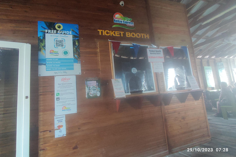 From Your Hotel in San Ignacio to Caye Caulker/Van + Ferry