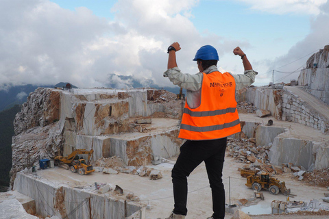 Från Florens: Dagsutflykt till Pisa, Lucca och Carrara Marble