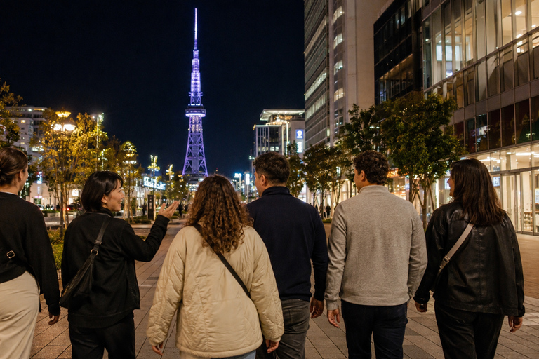 Nagoya: Sakae Neon & City Lights Night Walk