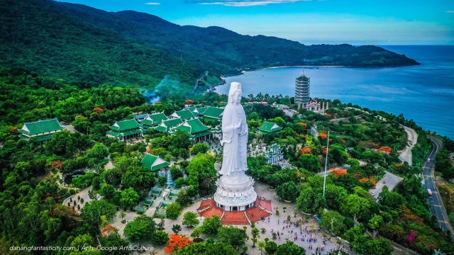 Visit Da Nang Lady Buddha, Marble Mountains, Hoi An Ancient Town in Da Nang, Vietnam