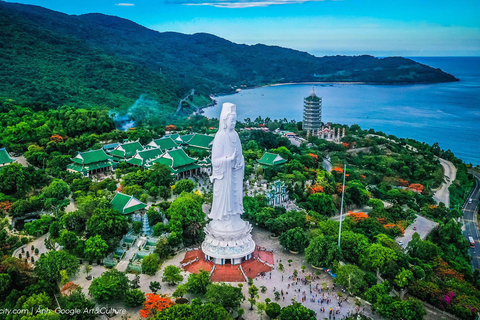 Lady Buddha, Marmorberge, Hoi An Bustour - optionalVon Da Nang aus: Marmorberge, Hoi An Antike Stadt Tour