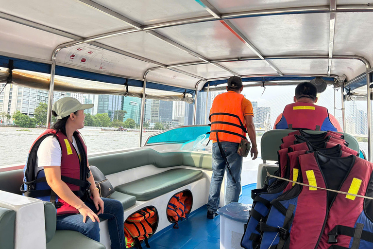 HCM Sunset Speedboat on Saigon River–Dragon Floating Temple HCMSunset Deluxe Max12