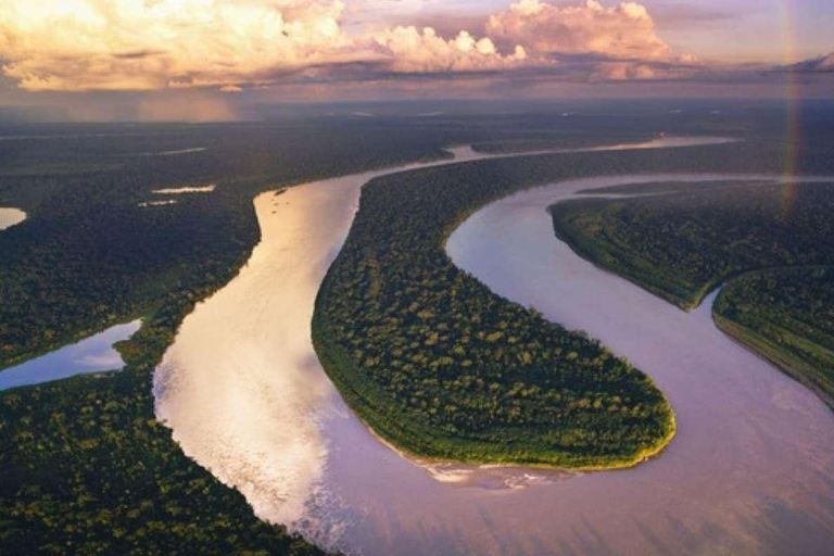 From Puerto Maldonado || 3-hour sunset boat ride