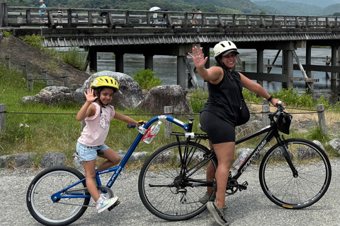 Arashiyama Bamboo Forest Family Bike Tour (Infant & Kids)