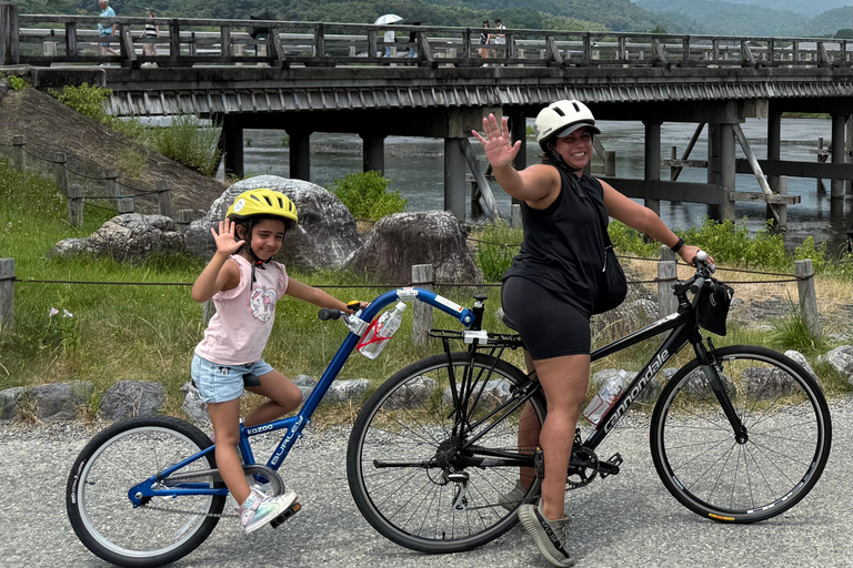 Arashiyama Bamboo Forest Family Bike Tour (Infant & Kids)