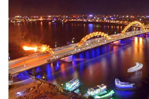 Night Tour Da Nang - Market, Dragon Bridge and River Cruise