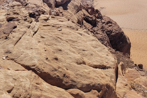 Wadi Rum: Jeep Tour with Bedouin Camp Overnight Stay