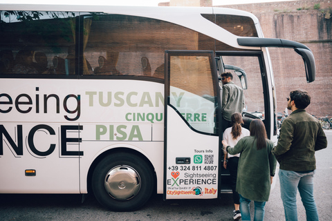 Florence : Excursion d'une journée à Cinque TerreVoyage d'une journée à Cinque Terre sans ferry et sans train en italien