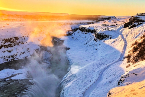 Reikiavik: tour de un día del Círculo Dorado y cráter KeriðTour con recogida en ubicaciones seleccionadas