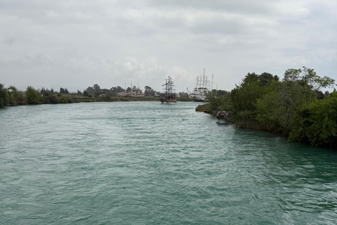 Manavgat Boat & Bazaar Tour from Alanya, Side, Antalya From Alanya,Side: Manavgat River Boat Trip with Waterfall V