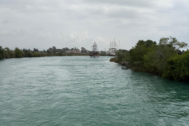 Manavgat Boat & Bazaar Tour from Alanya, Side, Antalya From Alanya,Side: Manavgat River Boat Trip with Waterfall V