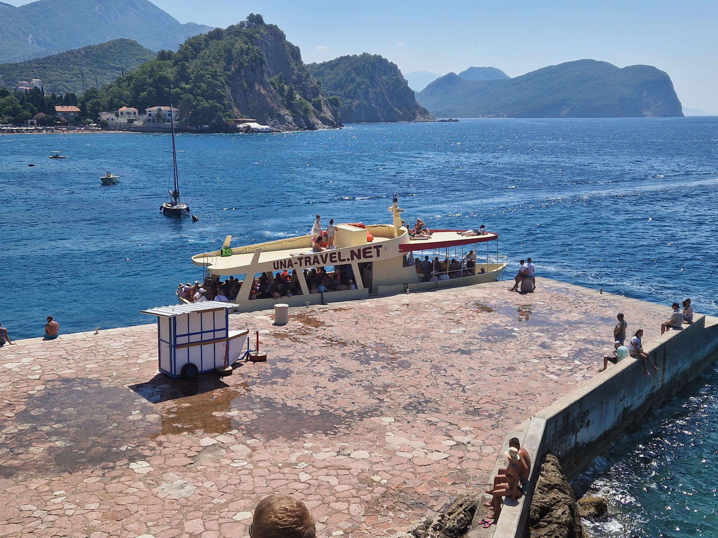 Bar: Bootsfahrt nach Budva
