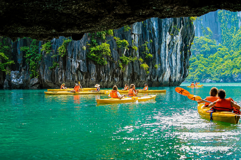 Ha Long Bay Day Trip: Luxury Cruise & Buffet Lunch & Jacuzzi Option 2: For Guests from Ha Long