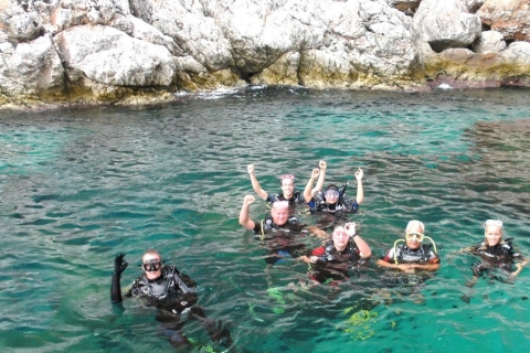 Von der Seite: Scuba Diving: Erforsche die TiefenScuba Diving Tour