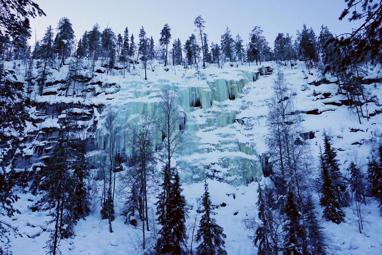 From Rovaniemi: Korouoma Canyon and Frozen Waterfalls Tour