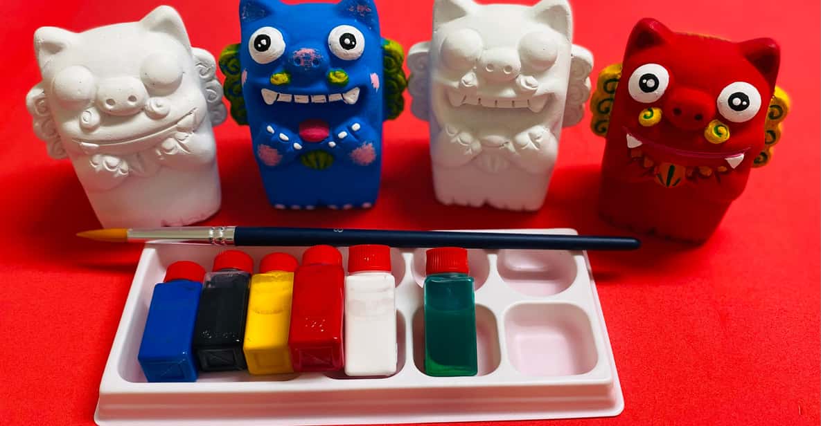Fukuoka: Okinawa-Style Shisa Amulet Making Workshop | GetYourGuide