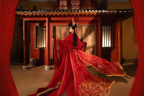 Shanghai: Dunhuang-Themed Dinner Show with Costumes VIP Seat Meal+Costume+Makeup