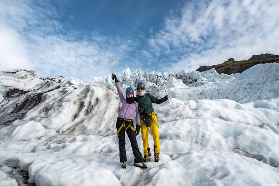 Skaftafell: Gletscherwanderung in kleiner Gruppe auf dem Vatnajökull (leicht). Foto: GetYourGuide