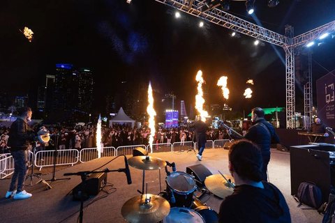 Doha: Fireworks Drone Show at International Food Festival