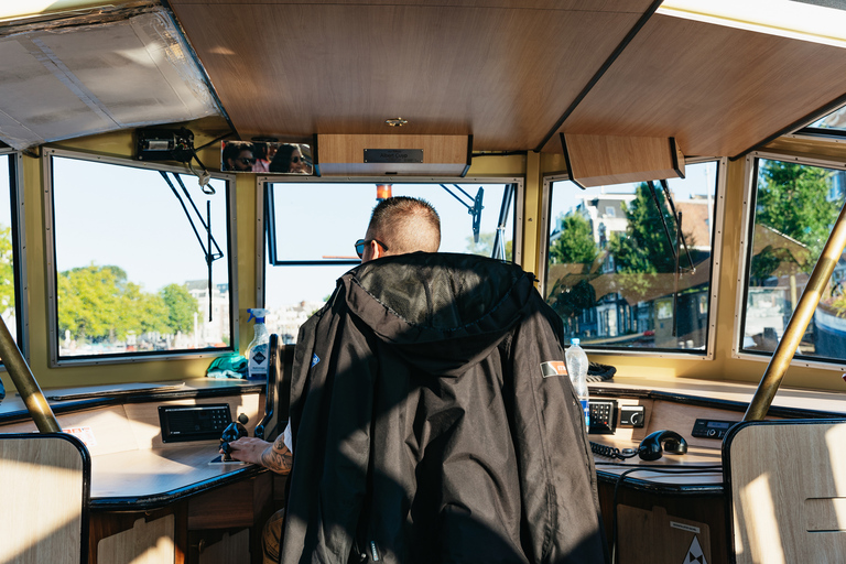 Amsterdam: Highlights bei einer GrachtenrundfahrtAbfahrt von Damrak Pier 5