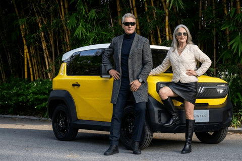 Hanoi City Tour by VF3 EV: Private Ride to Real Hidden Gems