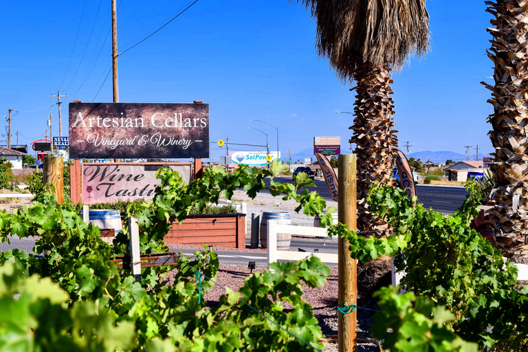 Visite panoramique de Las Vegas/Pahrump avec dégustation de vin et nourritureLas Vegas / Pahrump Dégustation de vins et collations