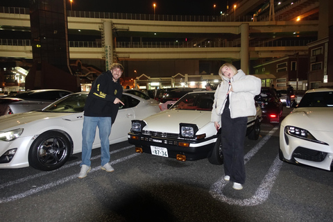 Tokio: Daikoku Car Meetup &amp; Tour nocturno de la ciudad con guía localClase estándar (por defecto)