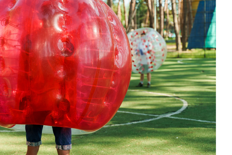 Wroclaw: 1-Hour Bubble Football Experience