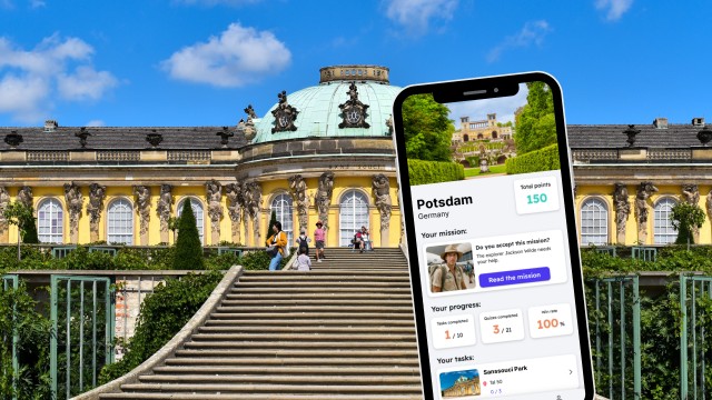 Potsdam: City Exploration Game and Tour on your Phone