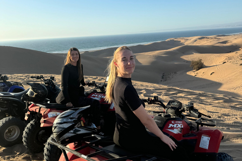 Agadir: Excursión en quad al atardecer por las dunas y la playa