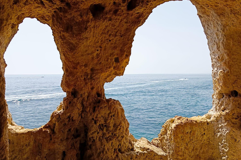 Lisbon: Day Trip to Algarve Benagil Caves, Cliffs &Boat Tour Private Tour with Boat Trip Excluded
