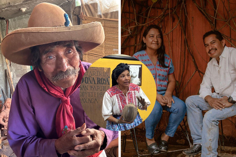 Visite des chefs-d&#039;œuvre de Oaxaca : Poterie, Alebrijes et argile noire