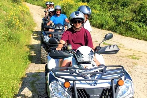 Split: ATV Quad Tour Adventure with waterfall swimming Tandem Ride