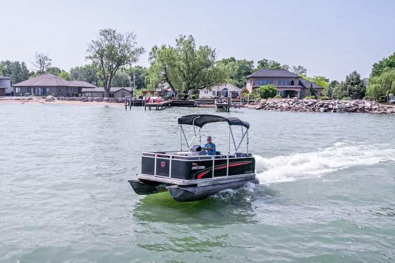 Belle River Armada Eco 167 Black Pontoon Rental GetYourGuide