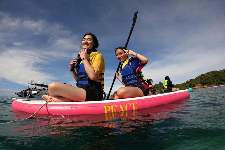 Pattaya: Coral Island Hopping Tour with Snorkeling and Kayak Pattaya: Coral Island Hopping Tour with Playground