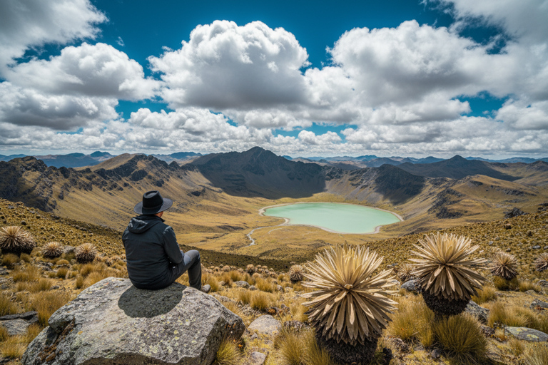 From Bogotá: Siecha Lagoons & Andean Bear Nature Experience