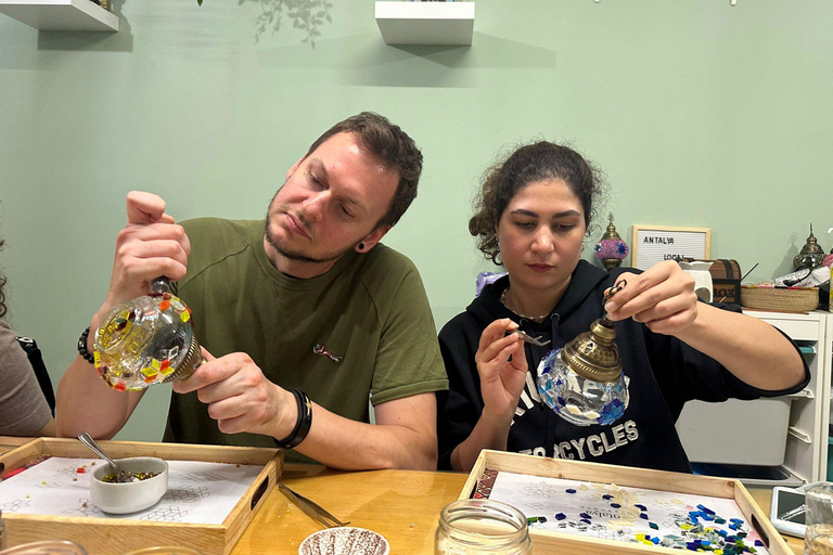 Antalya Old Town: Traditional Turkish Mosaic Lamp Workshop