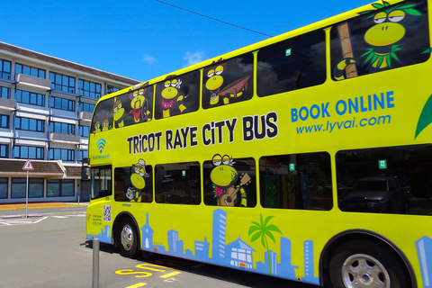 Noumea: Hop-On Hop-Off Bus from Cruise Ship Terminal