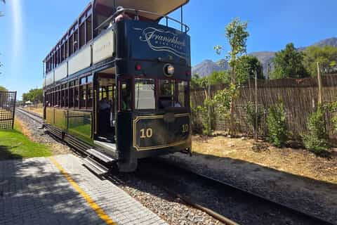 Le Cap : excursion degustation de vins a Stellenbosch et tramway de Franschhoek