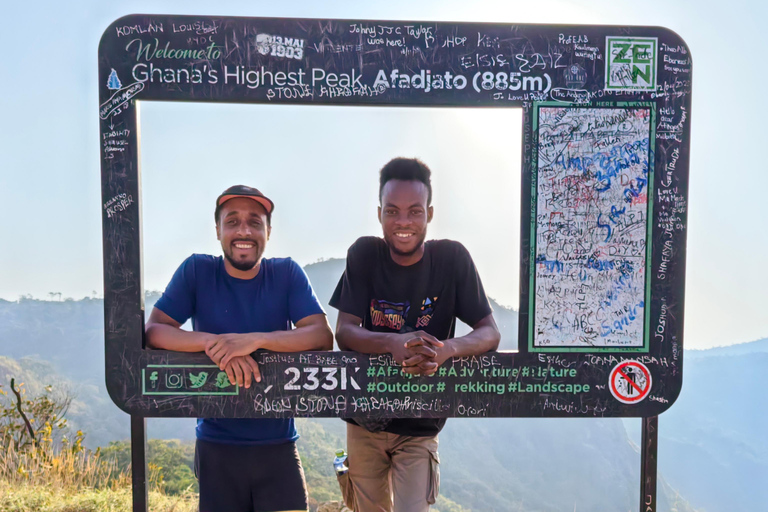 Mount Afadjato, Wli val en Tafi Atome Monkey Sanctuary