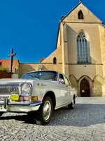 4h viaggio su strada in auto vintage Krumlov ~ Deep ~ Holasovice - Housity