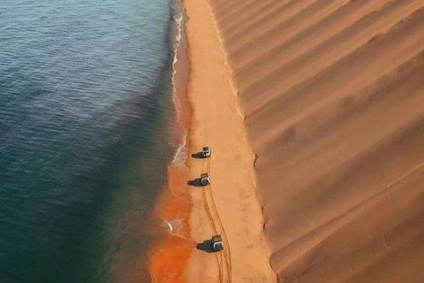 Qatar Desert Safari: Dunes, Camels Sandboarding & Inland Sea Shared Tour From Meeting Point