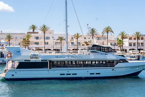 Von Sant Antoni: Hin- und Rückfahrt mit dem Boot nach Formentera