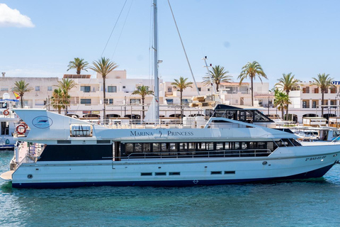 From Sant Antoni: Roundtrip Boat Transfer to Formentera