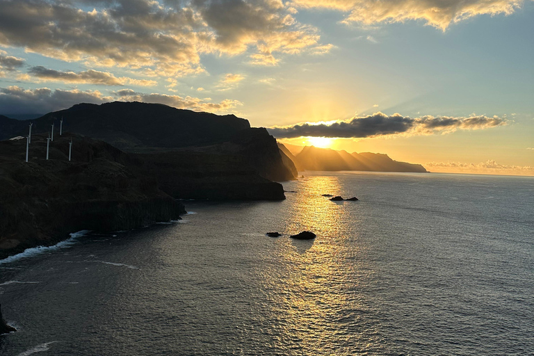 Madeira: Vandring i soluppgången vid Ponta de Sao Lourenco PR 8