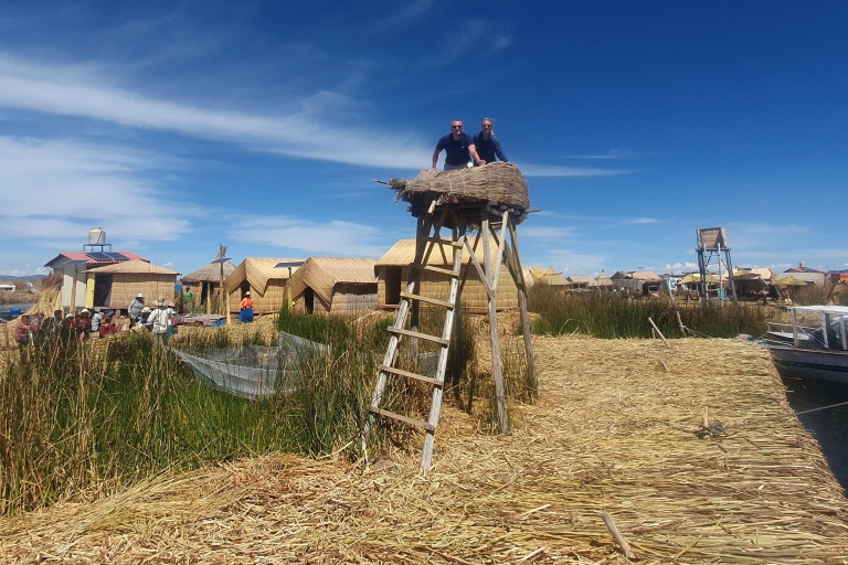 De Puno: Tour des îles flottantes Uros de 3 heures