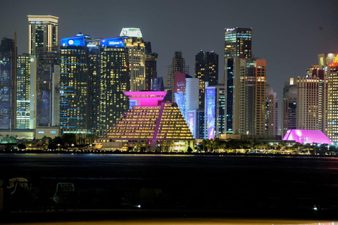 Attrazione della città di Doha e giro in barca (tour panoramico di Doha)