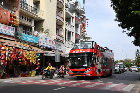 24H-SAIGON-CHO LON TOUR DE LA CIUDAD - HOP ON - HOP OFF AUTOBÚS TURÍSTICO